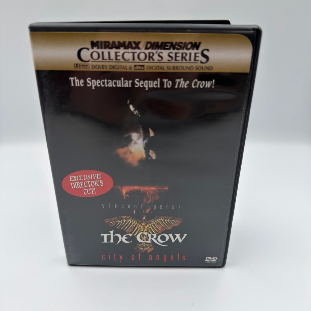 The Crow City of Angels DVD Exclusive Directors Cut Miramax Collectors Series